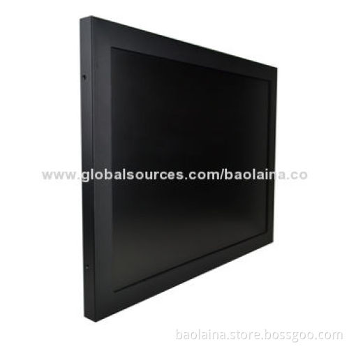 4CH BNC input CCTV LCD monitor 19 inch metal display VESA mount with 12VDCNew